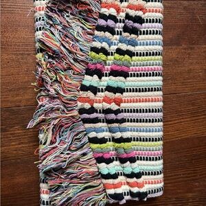 Stella & Dot Black Fabric with Gold Logo